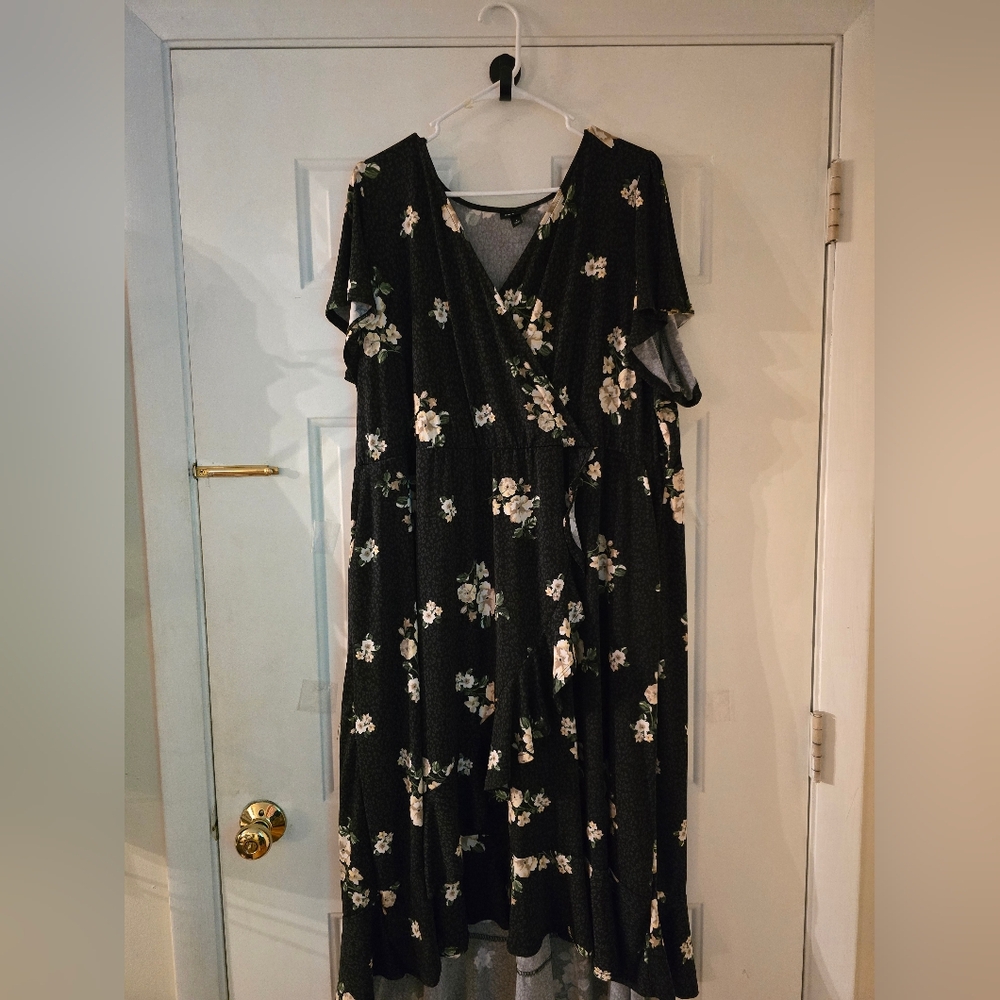 Floral Black Dress Torrid 4x